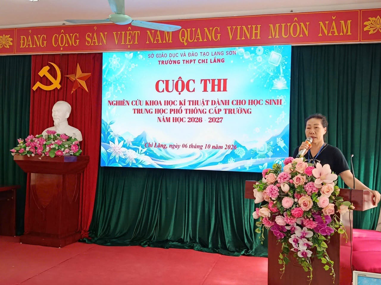 TRƯỜNG THPT CHI LĂNG SÔI NỔI HOẠT ĐỘNG THI NGHIÊN CỨU KHOA HỌC KỸ THUẬT CẤP TRƯỜNG NĂM HỌC 2026–2027