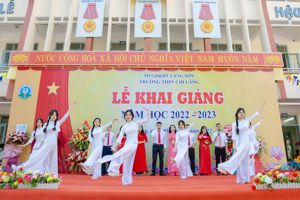 Lễ khai giảng năm học 2022-2023 của trường THPT Chi Lăng