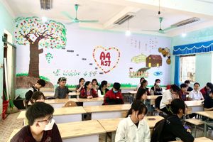 Hội thi trang trí lớp học với chủ đề “Trường học hạnh phúc”