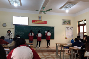 SINH HOẠT CHUYÊN MÔN LIÊN TRƯỜNG TỔ NGỮ VĂN TRƯỜNG THPT CHI LĂNG VÀ TỔ NGỮ VĂN TRƯỜNG THPT ĐỒNG BÀNH
